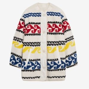 Isabel Marant Etolie fleece reversible coat EUC FR 38